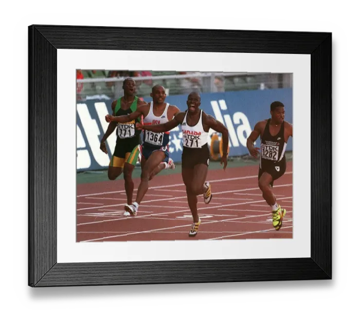 Framed Print : Donovan Bailey Framed Print : Donovan Bailey