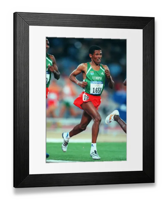 Framed Print : Haile Gebreselassie Framed Print : Haile Gebreselassie