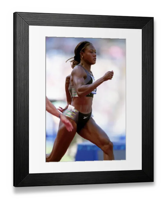 Framed Print : Merlene Ottey