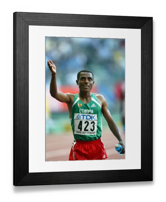 Framed Print : Kenenisa Bekele Framed Print : Kenenisa Bekele