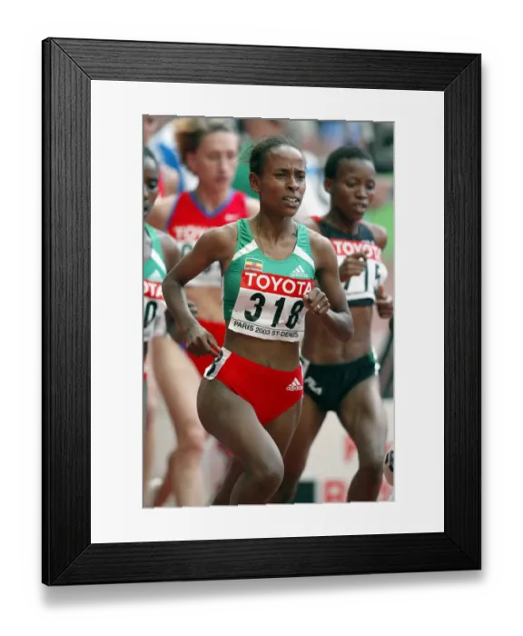 Framed Print : Meseret Defar Framed Print : Meseret Defar