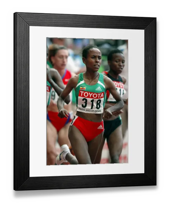 Framed Print : Meseret Defar Framed Print : Meseret Defar