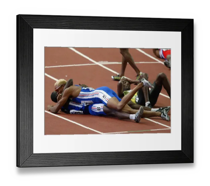 Framed Print : Marc Raquil & Leslie Djhone Framed Print : Marc Raquil & Leslie Djhone