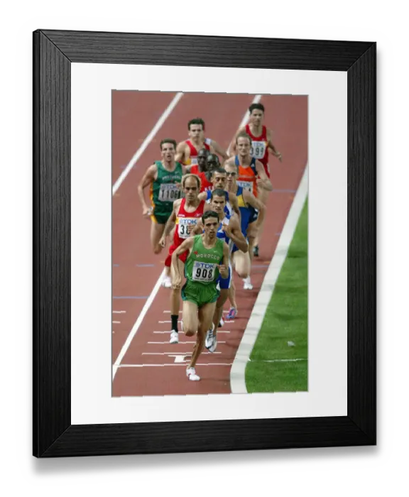 Framed Print : Hicham El Guerrouji