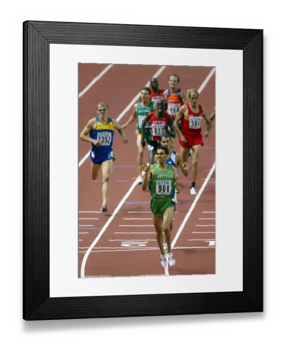 Framed Print : Hicham El Guerrouji
