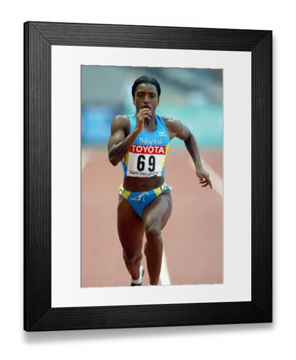 Framed Print : Tonique Williams Framed Print : Tonique Williams