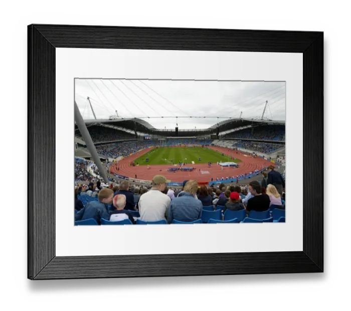 Framed Print : City Of Manchester Stadium Framed Print : City Of Manchester Stadium