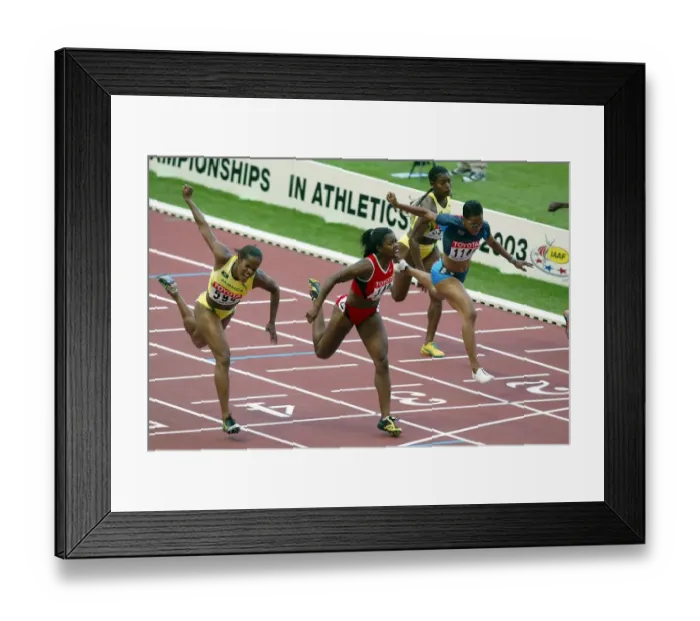 Framed Print : Perdita Felicien & Brigitte Foster Framed Print : Perdita Felicien & Brigitte Foster