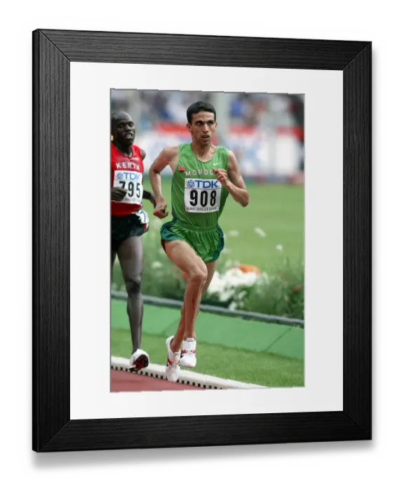 Framed Print : Hicham El Guerrouji Framed Print : Hicham El Guerrouji