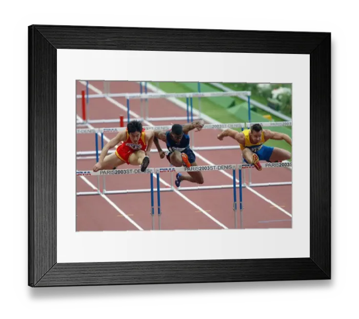 Framed Print : Xiang Liu, Terrence Trammell & Robert Kronberg Framed Print : Xiang Liu, Terrence Trammell & Robert Kronberg