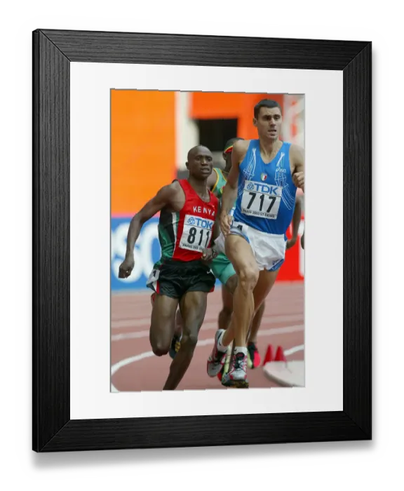Framed Print : Justus Koech & Andrea Longo Framed Print : Justus Koech & Andrea Longo