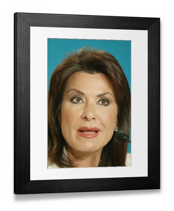 Framed Print : Gianna Angelopoulos-Daskalaki Framed Print : Gianna Angelopoulos-Daskalaki