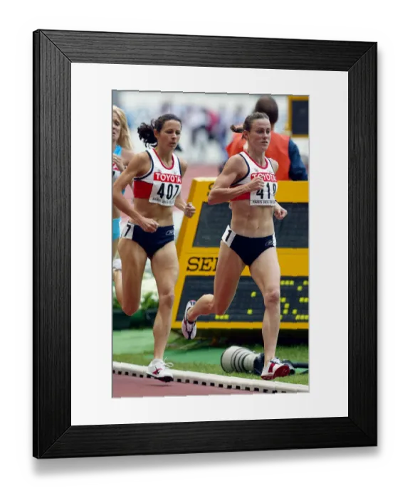 Framed Print : Jo Pavey & Hayley Tullett Framed Print : Jo Pavey & Hayley Tullett