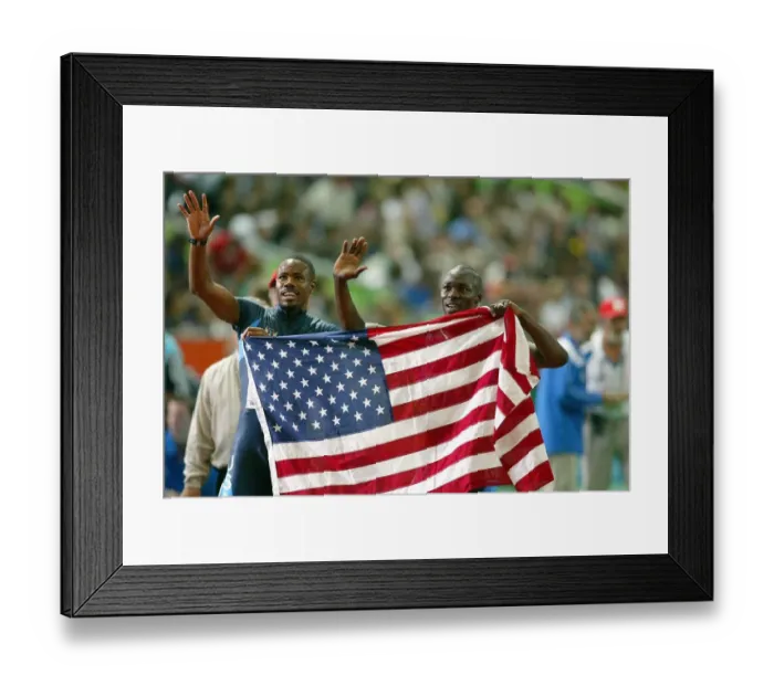 Framed Print : John Capel & Darvis Patton Framed Print : John Capel & Darvis Patton