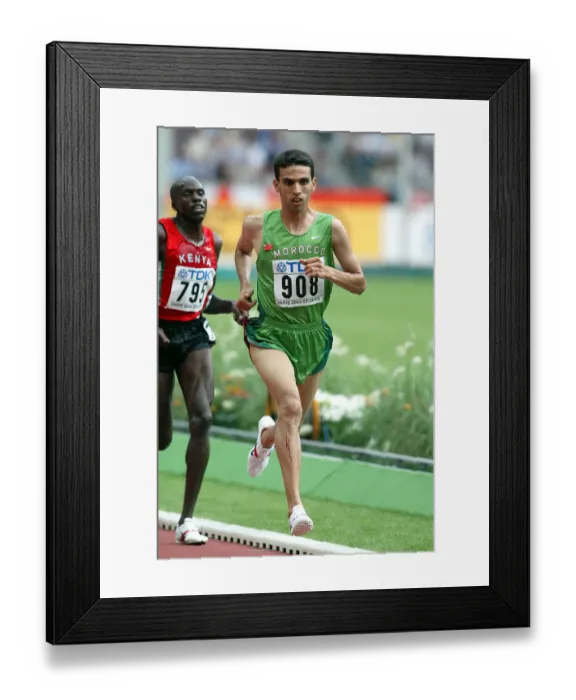 Framed Print : Hicham El Guerrouji