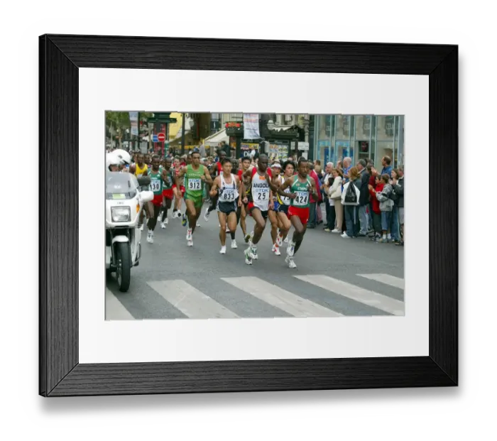 Framed Print : Mens Marathon Framed Print : Mens Marathon