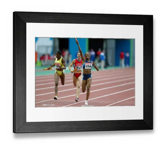 Framed Print : Sanya Richards Framed Print : Sanya Richards