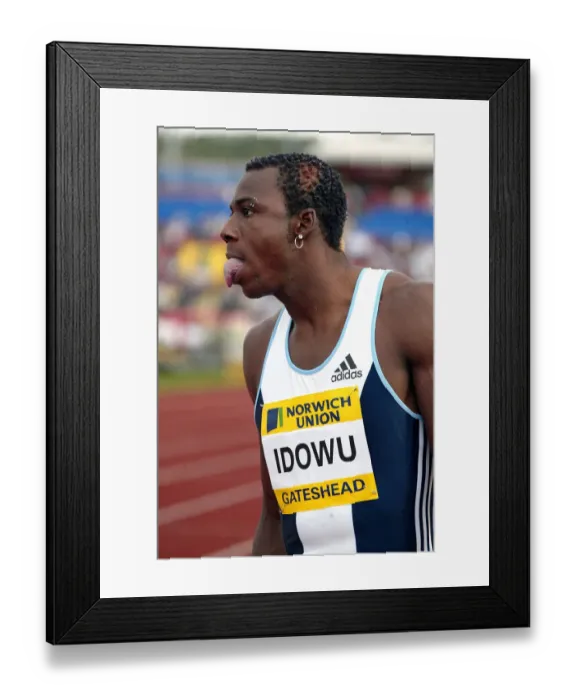 Framed Print : Phillips Idowu Framed Print : Phillips Idowu