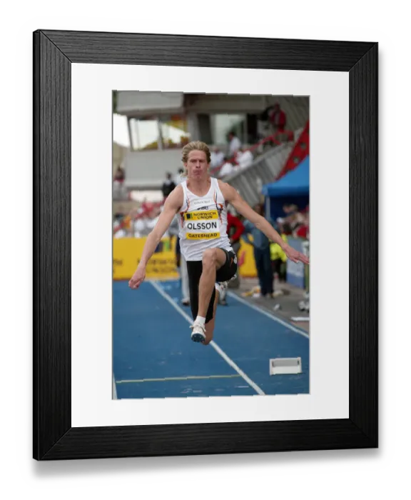 Framed Print : Christian Olsson Framed Print : Christian Olsson