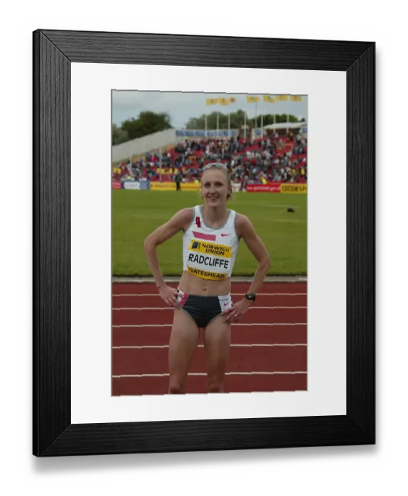 Framed Print : Paula Radcliffe Framed Print : Paula Radcliffe