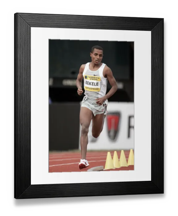 Framed Print : Kenenisa Bekele Framed Print : Kenenisa Bekele