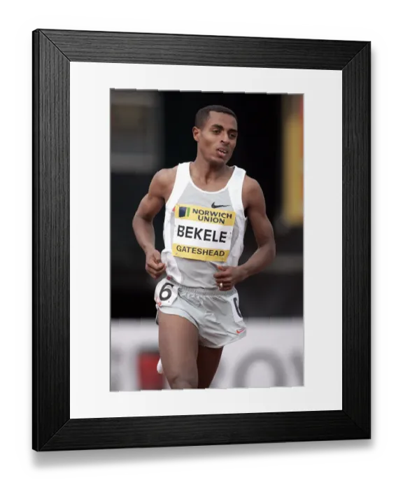 Framed Print : Kenenisa Bekele Framed Print : Kenenisa Bekele