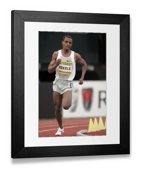 Framed Print : Kenenisa Bekele Framed Print : Kenenisa Bekele
