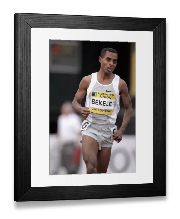 Framed Print : Kenenisa Bekele Framed Print : Kenenisa Bekele