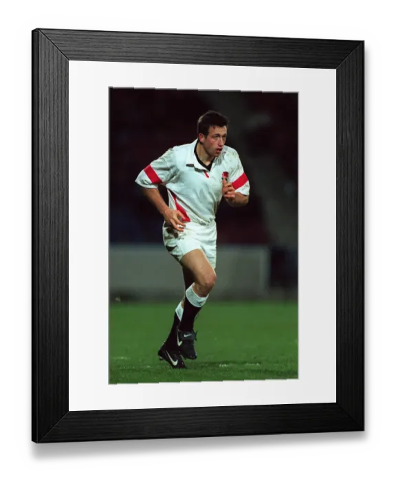 Framed Print : Dan Luger England and Harlequins Rugby Union 14 November 1998 Date: 14 November 1998 Framed Print : Dan Luger England and Harlequins Rugby Union 14 November 1998 Date: 14 November 1998