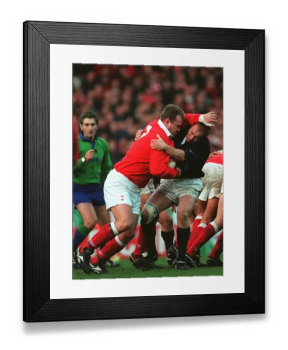 Framed Print : Quinnell Barges Into Armstrong Framed Print : Quinnell Barges Into Armstrong