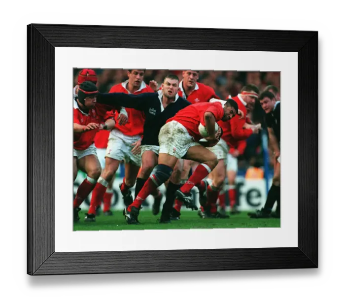 Framed Print : Colin Charvis & Eric Peters Framed Print : Colin Charvis & Eric Peters