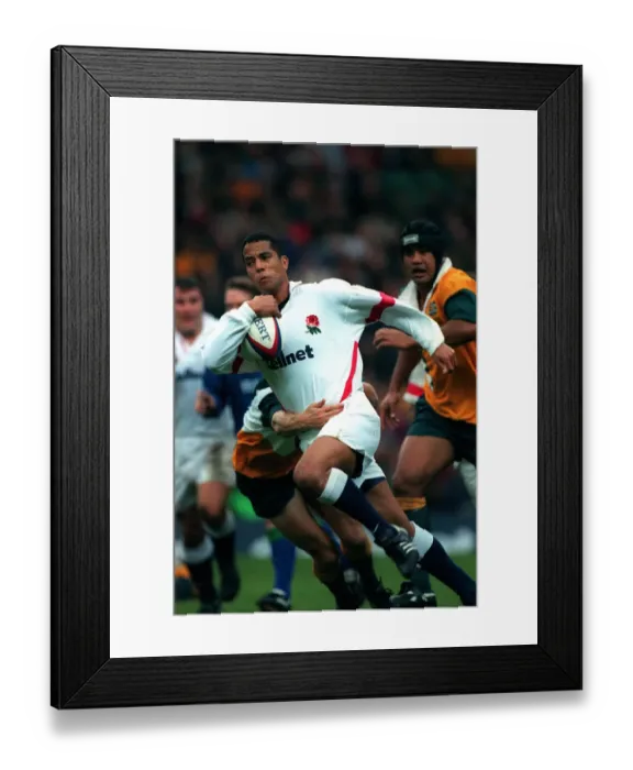 Framed Print : Jeremy Guscott & Toutai Kefu