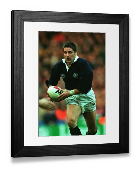 Framed Print : Alan Tait Scotland and Newcastle Rugby Union 09 March 1998 Date: 09 March 1998 Framed Print : Alan Tait Scotland and Newcastle Rugby Union 09 March 1998 Date: 09 March 1998