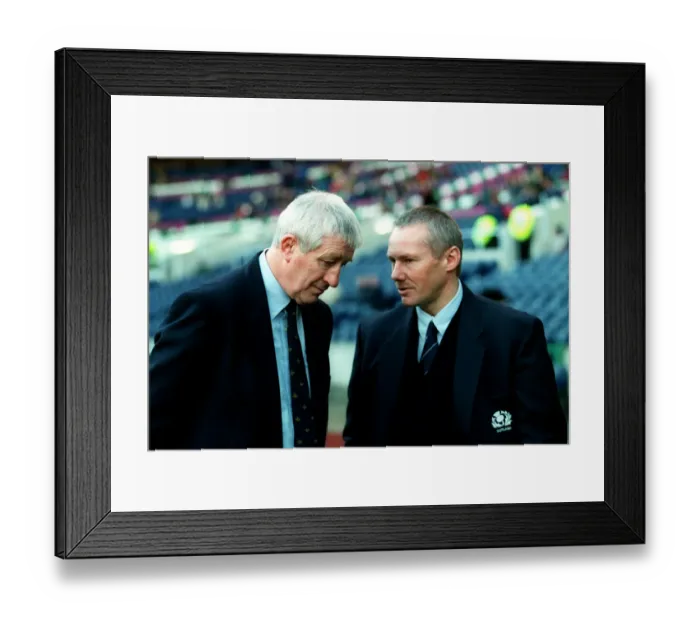 Framed Print : Jim Telfer & John Rutherford Framed Print : Jim Telfer & John Rutherford