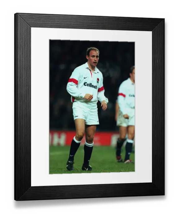 Framed Print : Alex King England and Wasps Rugby Union 05 December 1998 Date: 05 December 1998