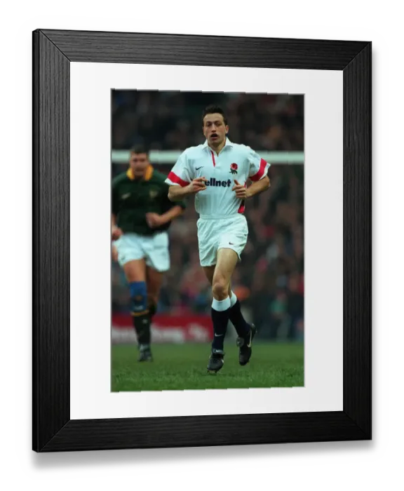 Framed Print : Dan Luger England and Harlequins Rugby Union 05 December 1998 Date: 05 December 1998 Framed Print : Dan Luger England and Harlequins Rugby Union 05 December 1998 Date: 05 December 1998