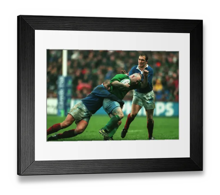 Framed Print : Keith Wood, Dourthe & Benetton Framed Print : Keith Wood, Dourthe & Benetton