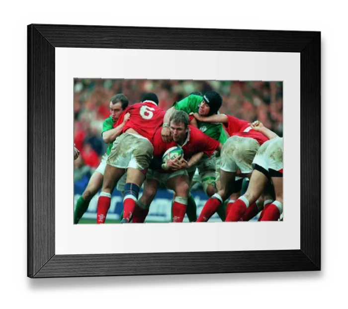 Framed Print : Scott Quinnell, Andy Ward Framed Print : Scott Quinnell, Andy Ward