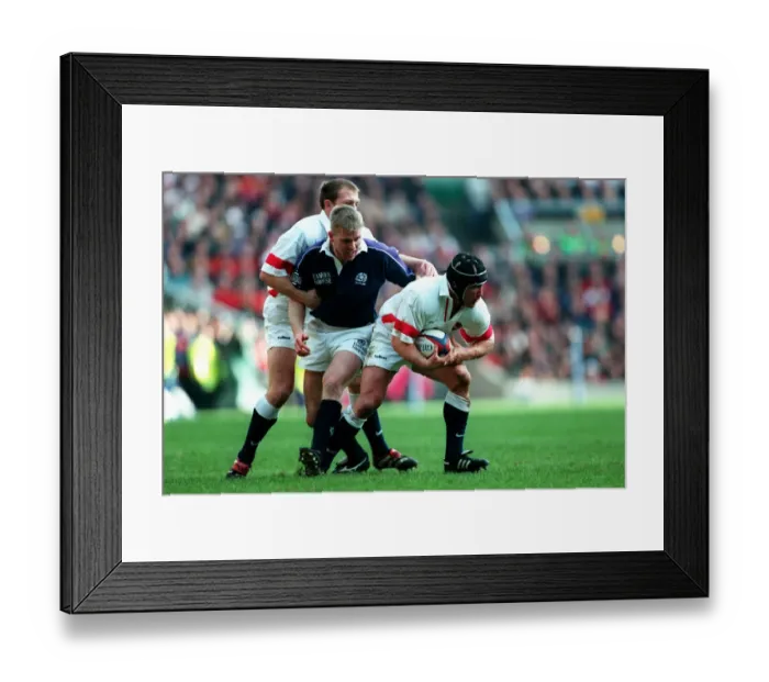 Framed Print : Neil Back & Glen Metcalfe Framed Print : Neil Back & Glen Metcalfe