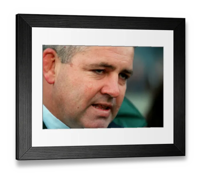 Framed Print : Warren Gatland Framed Print : Warren Gatland