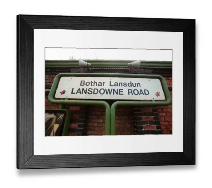 Framed Print : Lansdowne Road Station Framed Print : Lansdowne Road Station