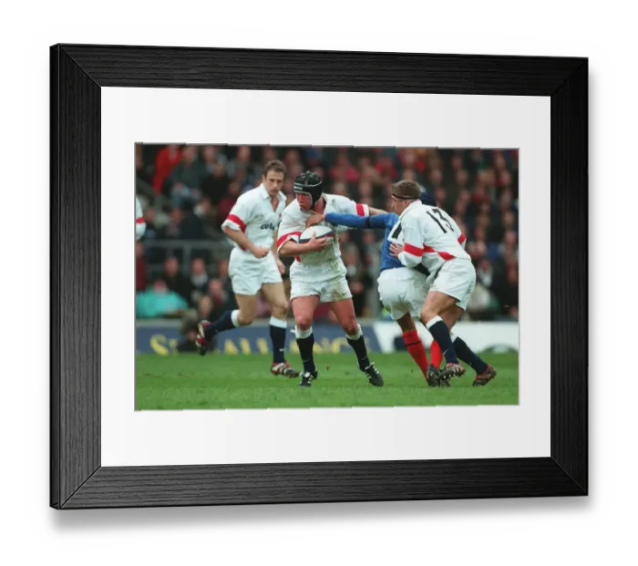Framed Print : Neil Back & Pascal Giordani Framed Print : Neil Back & Pascal Giordani