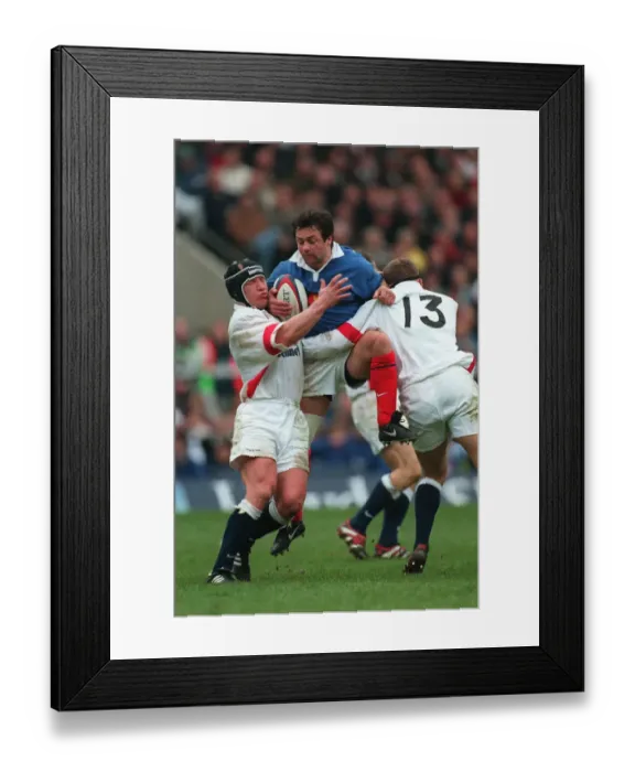 Framed Print : Neil Back, Comba, Wilkinson Framed Print : Neil Back, Comba, Wilkinson