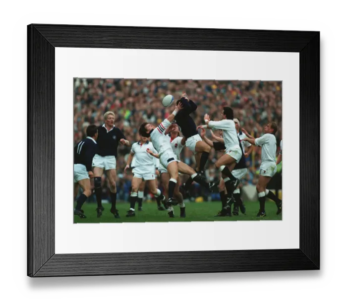Framed Print : Action Scotland V England Rugby Union 29 October 1991 Date: 29 October 1991 Framed Print : Action Scotland V England Rugby Union 29 October 1991 Date: 29 October 1991