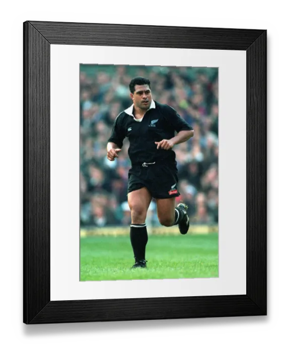 Framed Print : Olo Brown New Zealand Rugby Union 29 November 1993 Date: 29 November 1993 Framed Print : Olo Brown New Zealand Rugby Union 29 November 1993 Date: 29 November 1993