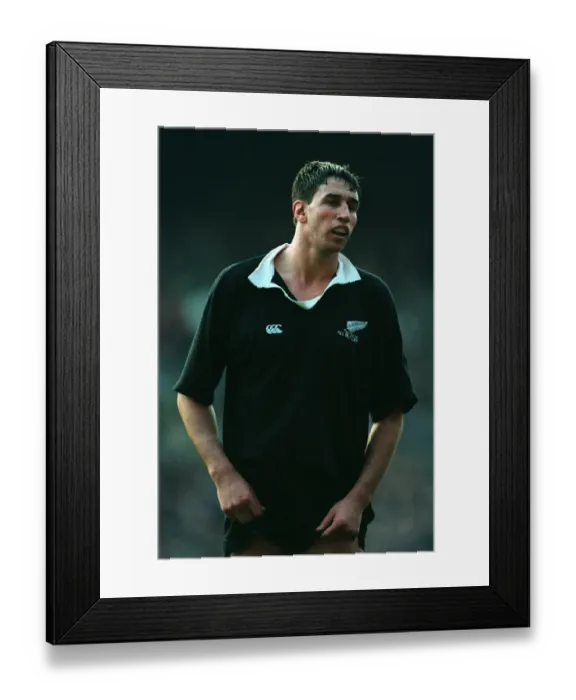 Framed Print : Ian Jones New Zealand Rugby Union 29 November 1993 Date: 29 November 1993 Framed Print : Ian Jones New Zealand Rugby Union 29 November 1993 Date: 29 November 1993
