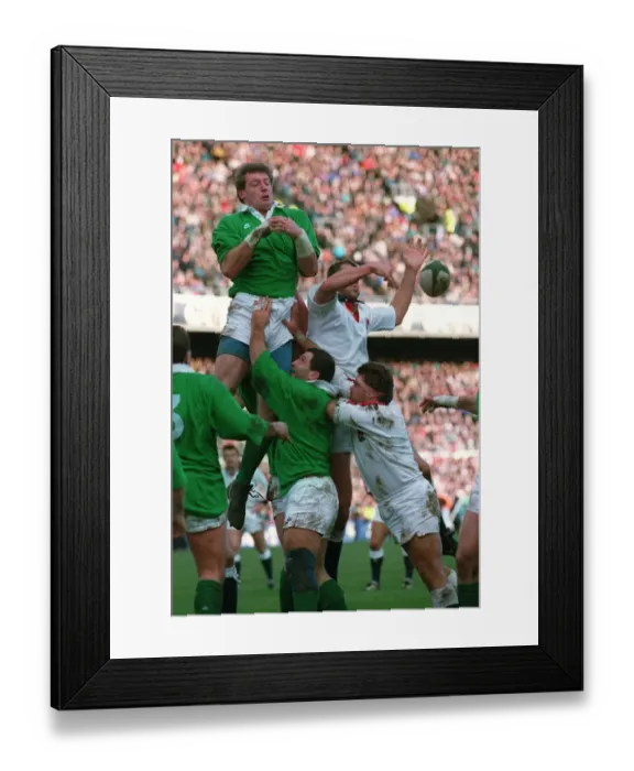 Framed Print : Neil Francis Misses The Catch Framed Print : Neil Francis Misses The Catch