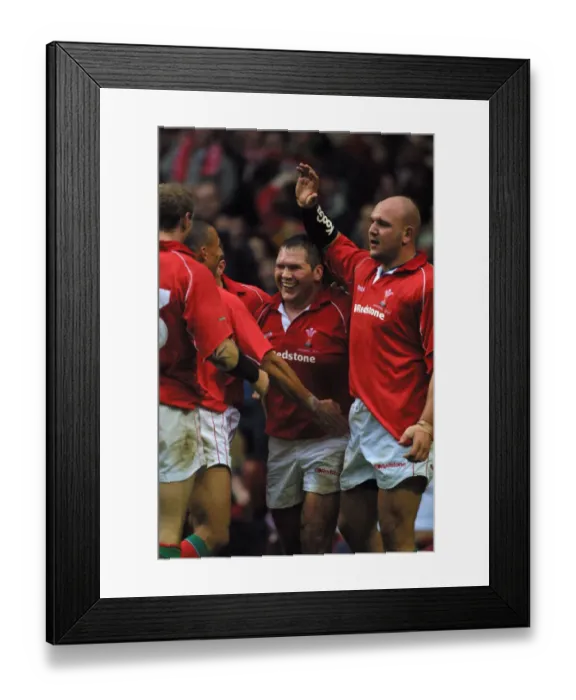 Framed Print : Darren Morris & Scott Quinnell