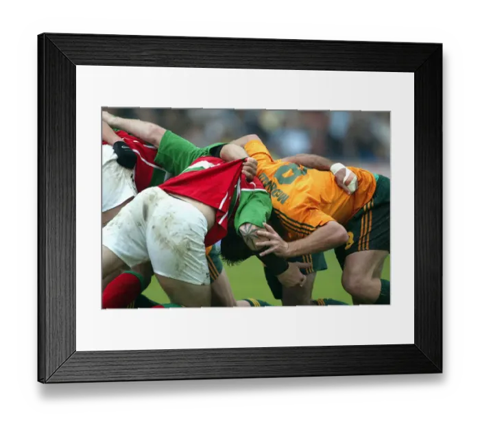 Framed Print : Gareth Thomas, Rob Mcdonald Framed Print : Gareth Thomas, Rob Mcdonald