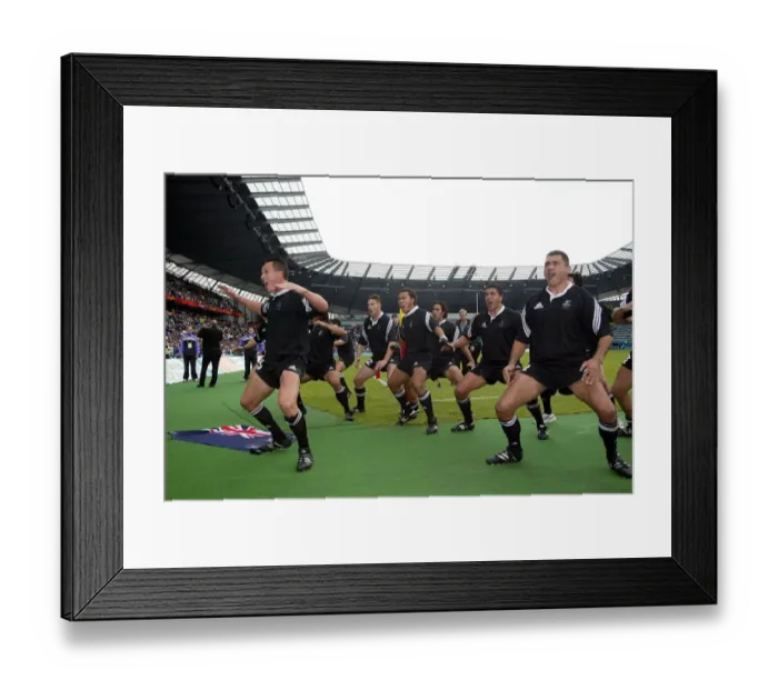 Framed Print : New Zealand Perform The Hacka Framed Print : New Zealand Perform The Hacka